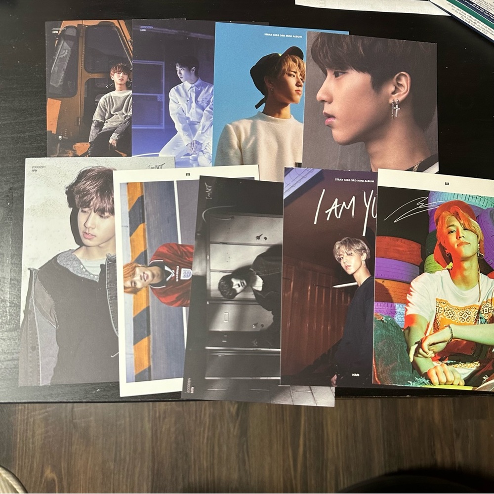 Stray Kids I AM WHO I am not I am you postcard POB official kpop photocard